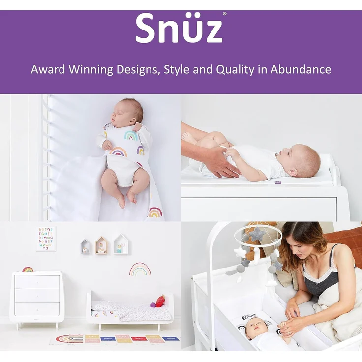 Snüz 'Pod3' Betttasche für Beistellbett weiß – Bild 8
