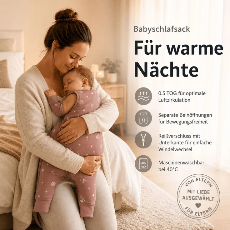 Fillikid Sommerschlafsack mit Beinen Exklusiv – Bild 3