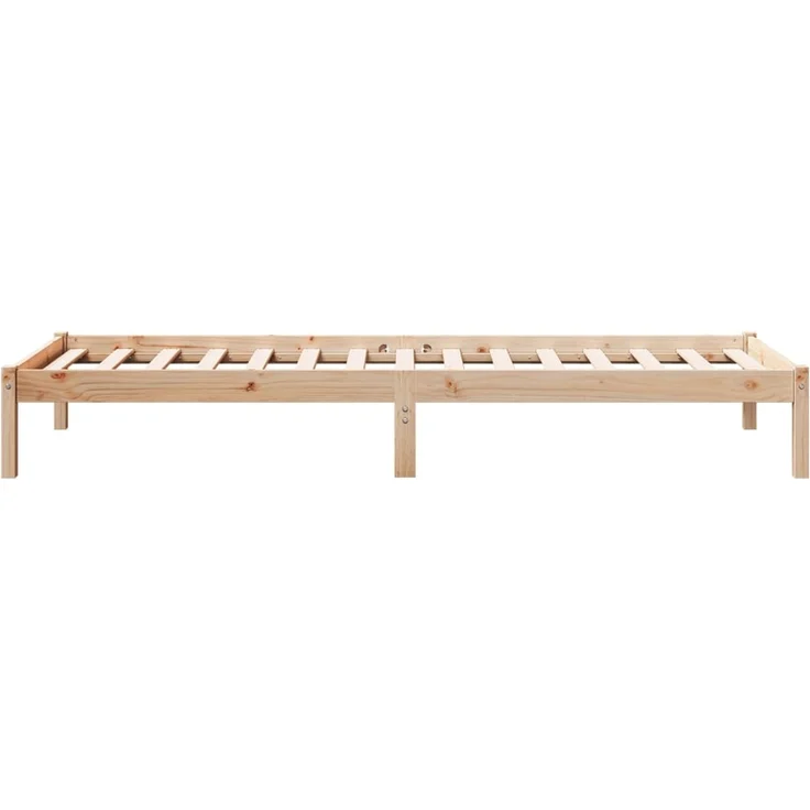 vidaXL Massivholzbett Extra Lang ohne Matratze 100x220 cm Kiefernholz 852418 – Bild 6