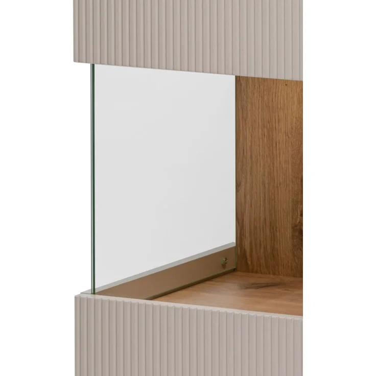 Sideboard Cathlyn in Viking Eiche und Kaschmir mit LED 160 cm – Bild 3