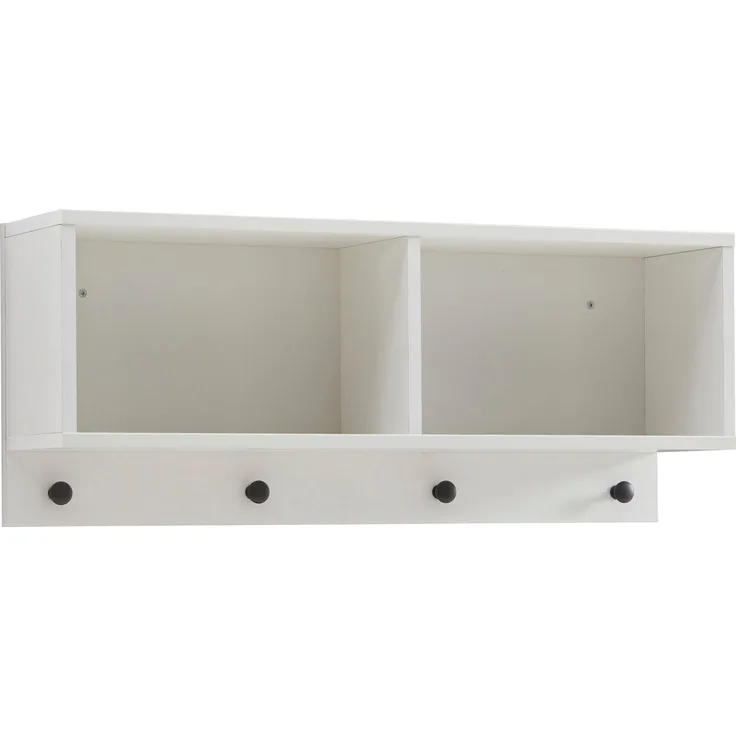 Arthur Berndt 'Thilo' Wandregal Garderobe MDF Weiß