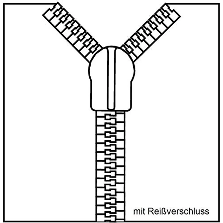 Leinen Bettwäsche Set 135x200 cm 2-teilig gestreift Beige Blau – Bild 6