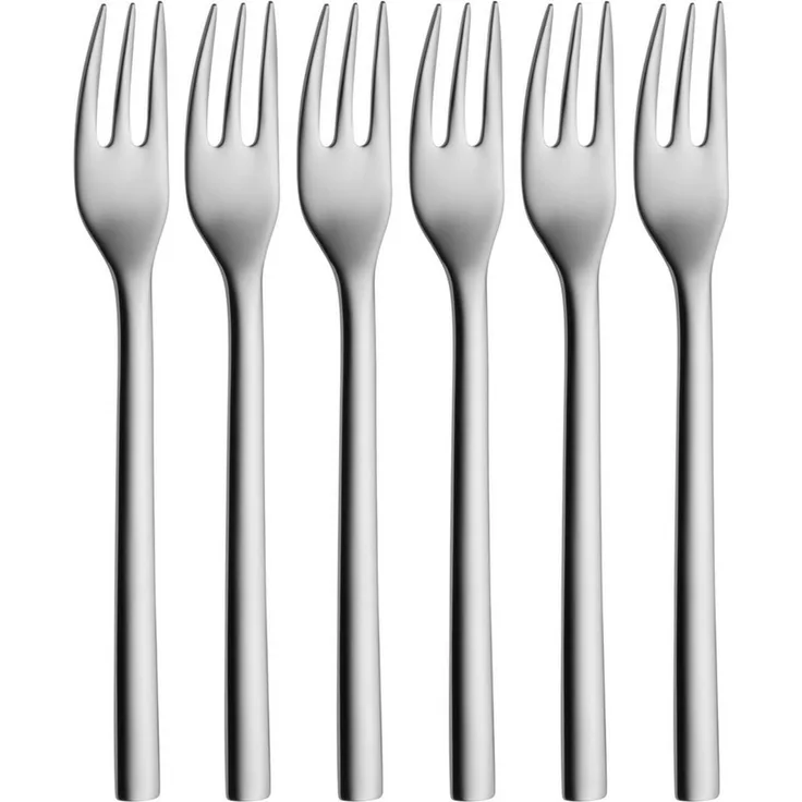 Kuchengabel-Set 6 Stück Nuova WMF Kuchengabel, Spülmaschinengeeignet