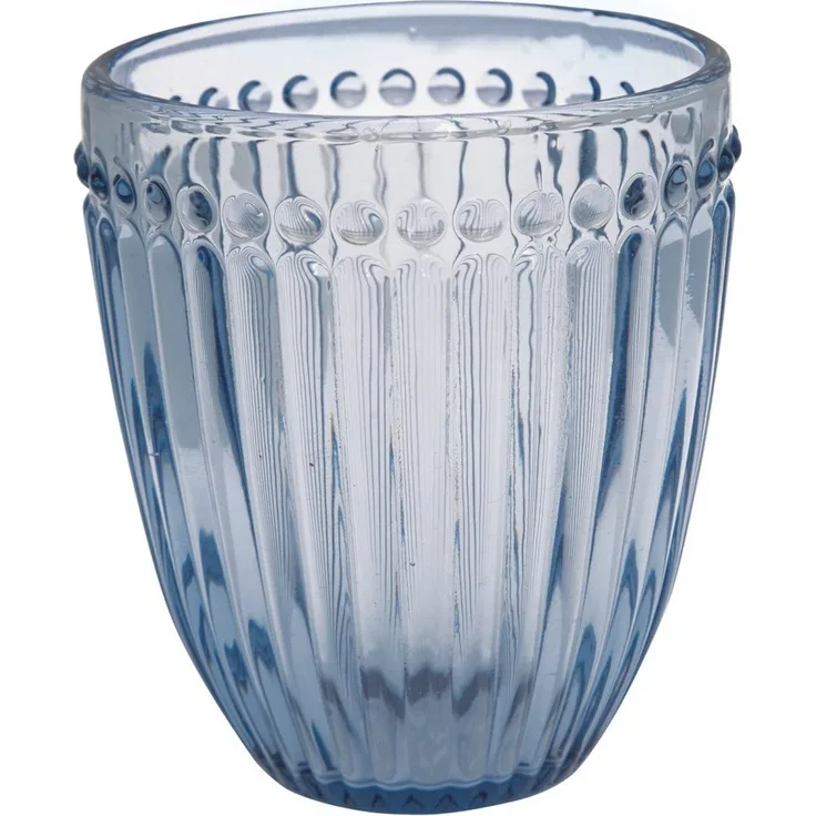 Greengate Wasserglas Alice Blue Glas
