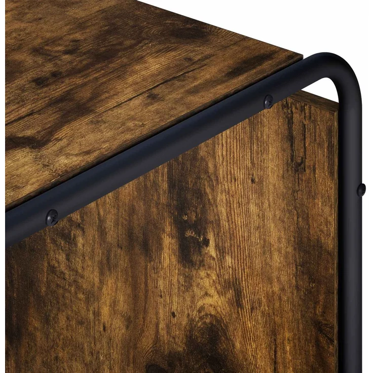 vidaXL Sideboard Räuchereiche 80 x 37.5 x 64.5 cm Holzwerkstoff 8007932 – Bild 5