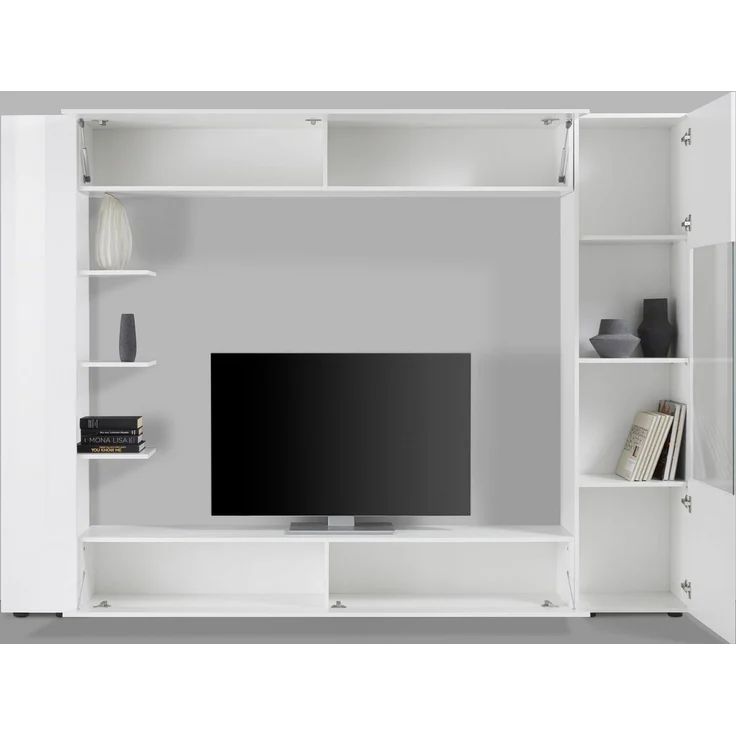 INOSIGN Wohnwand Sorano, (Set, 4-St), Kompaktwohnwand mit viel Stauraum – Bild 3