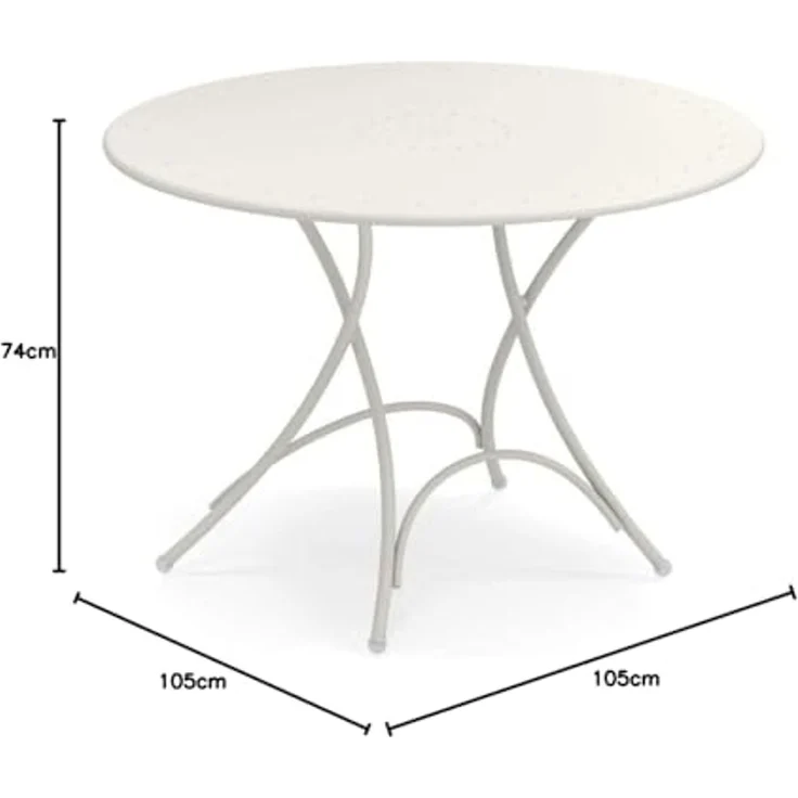 Emu Pigalle Gartentisch Stahl Ø105 cm – Bild 2