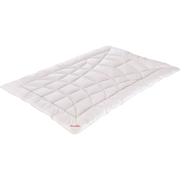 Steppbett Dala Bio 200 x 200 cm / Dala Bio leicht warm, Baumwolle, Weiß