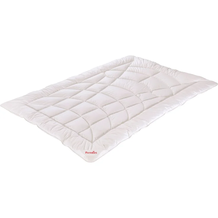 Steppbett Dala Bio 200 x 200 cm / Dala Bio leicht warm, Baumwolle, Weiß – Bild 1