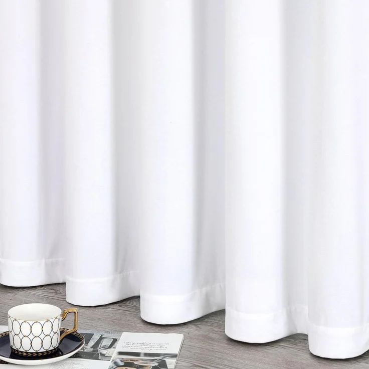texpot Vorhang Samtvorhang 140 x 245 cm mit Kräuselband wasserabweisend (1 St), Kräuselband, verdunkelnd – Bild 4