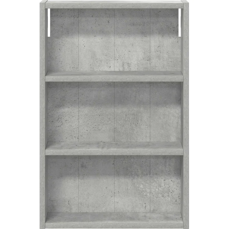 vidaXL Badezimmer-Wandschrank mit Regal Betongrau 40 x 10 x 60,5 cm 889354 – Bild 4