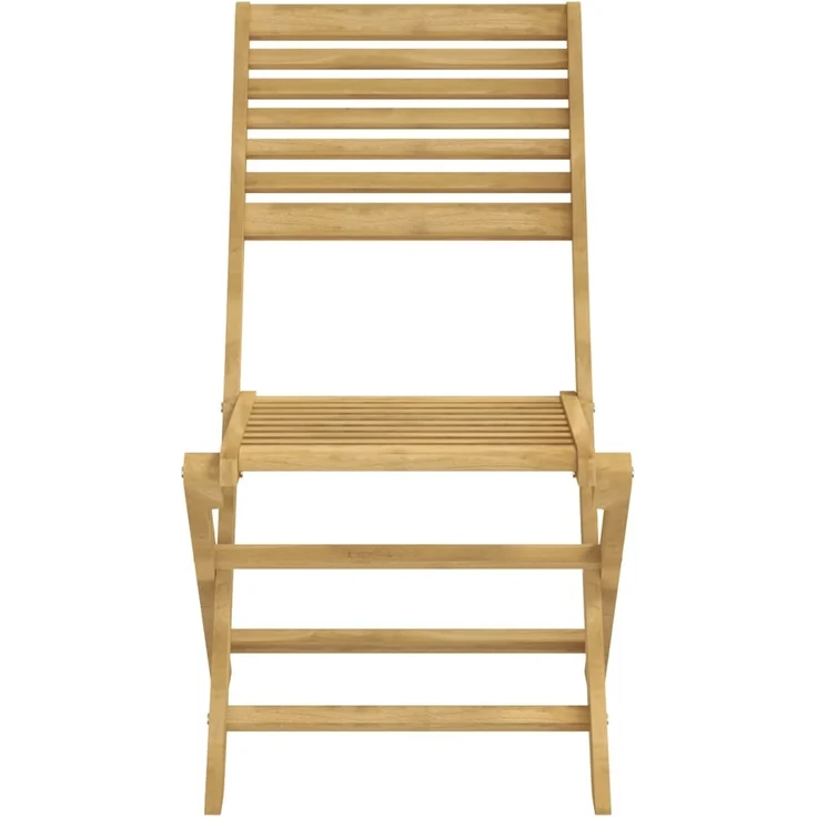 vidaXL Gartenstühle 6 Stk. Klappbar 48,5x61,5x87 cm Massivholz Akazie 3214228 – Bild 4