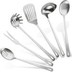 Chefkoch trifft Fackelmann Kochbesteck-Set Küchenhelfer-Set aus Edelstahl rostfrei, Kochgeschirr, Kochlöffel