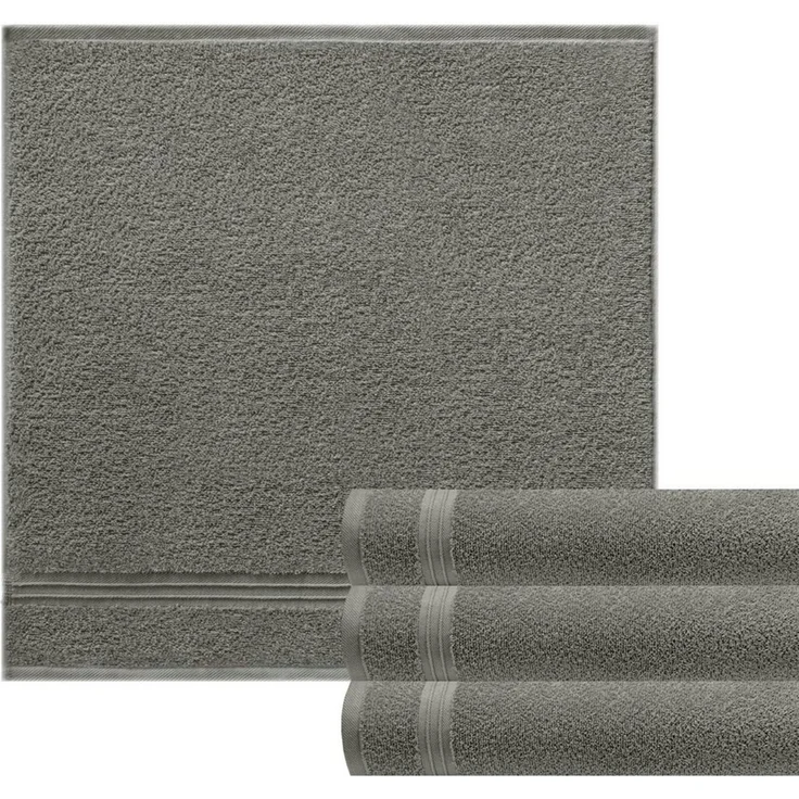 Lashuma Geschirrtuch Premium, (Spar-Set, 4-tlg, Küchenhandtücher 50x50 cm), kleine Frottee Handtücher für Küche, Bad, Garten, Camping – Bild 5