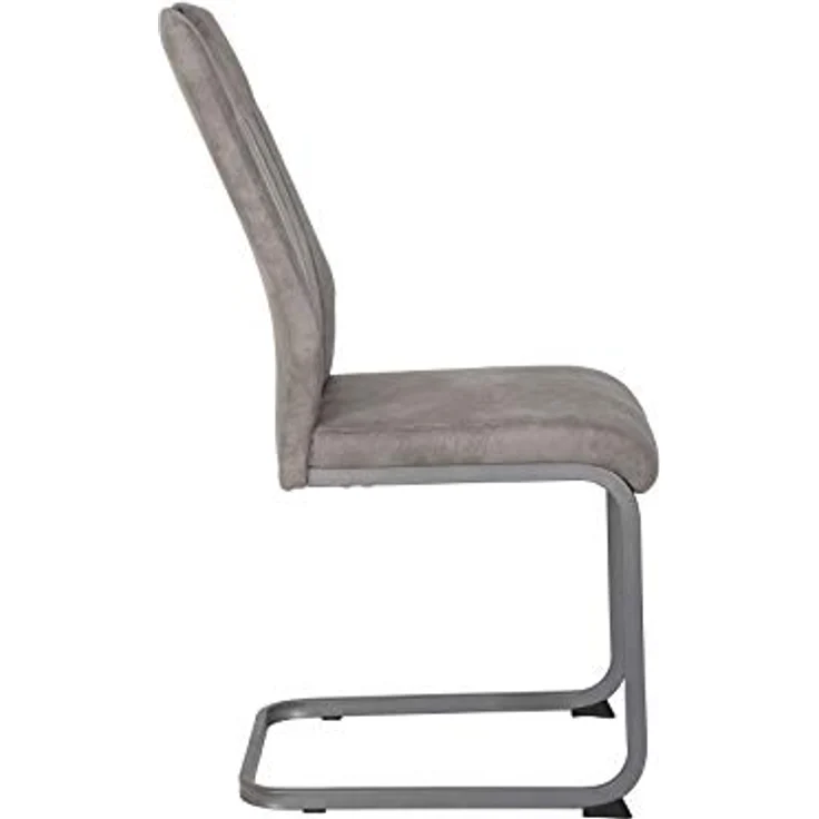 Apollo Christina Stuhl, Metall, Vintage Grau, 1ner Pack – Bild 6
