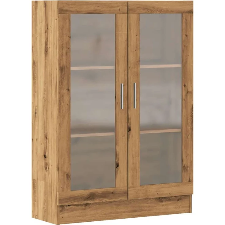 vidaXL Bücherschrank Artisan-Eiche 82,5x30,5x115 cm Holzwerkstoff 856157 – Bild 1