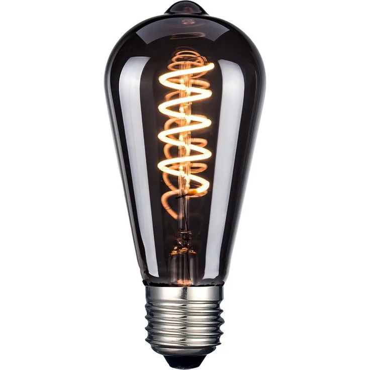 LUXULA LED-Leuchtmittel LUXULA E27 Leuchtmittel 4W 1800K Warmweiß LED Lampe Dimmbar, E27, Warmweiß, LED Filament für klassisches Retro Design, dimmbar