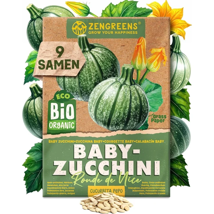 ZenGreens® - Bio Kräuter- & Gemüsesamen im 100er Set - 100 Kräuter- & Gemüse Samen für den einfachen Anbau im Garten, Balkon oder Hochbeet - Pflanzensamen - Saatgut – Bild 68