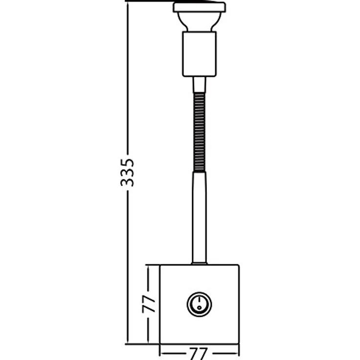 TRANGO LED Nachtlicht, 2607W LED Steckerleuchte *EVIE* Wandleuchte, Leselampe, Küchenlampe, Nachtlicht in Weiß matt inkl. 1x 3 Watt GU10 LED Leuchtmittel 3000K warmweiß, Wandlampe, Küchenlampe, Steckerlampe – Bild 4