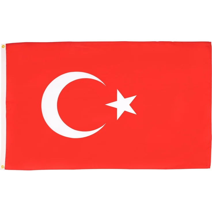 AZ FLAG - Flagge Türkei - 250x150 cm - Türkische Große Fahne 100% Polyester mit Messing-Ösen - 300g
