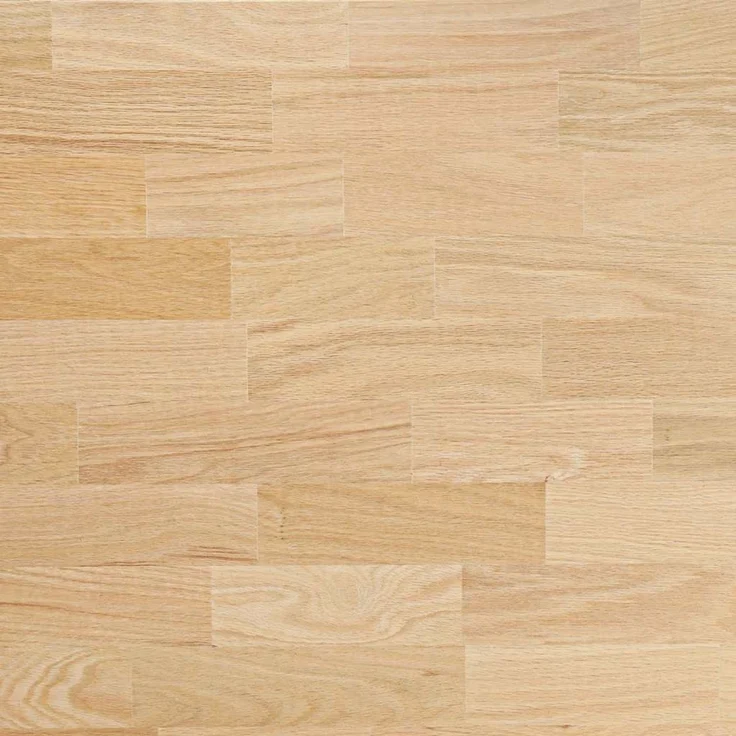 vidaXL Schreibtischplatte Unbehandelt 100x50x2,5 cm Massivholz Eiche 4009008 – Bild 9