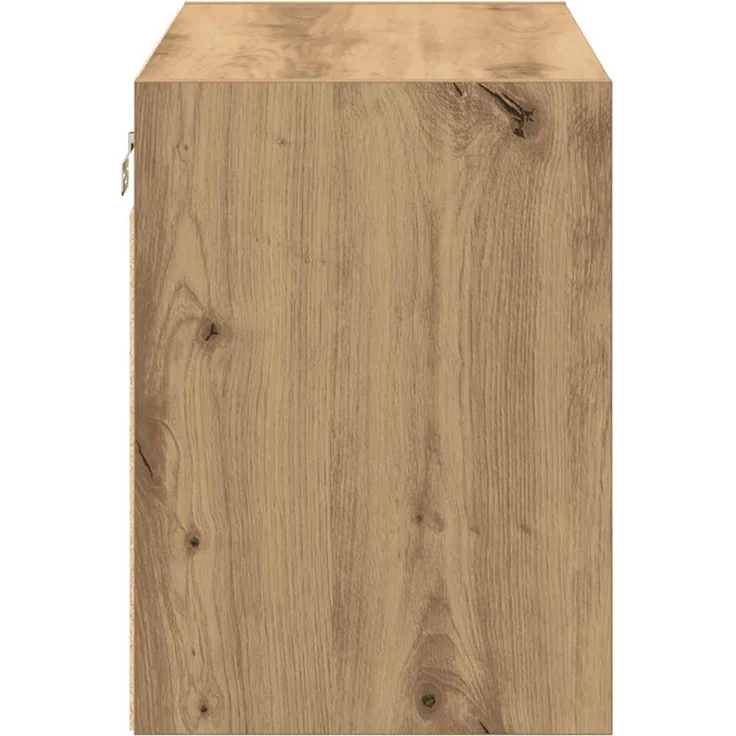 vidaXL Garagen-Wandschrank Artisan-Eiche Holzwerkstoff 860659 – Bild 6