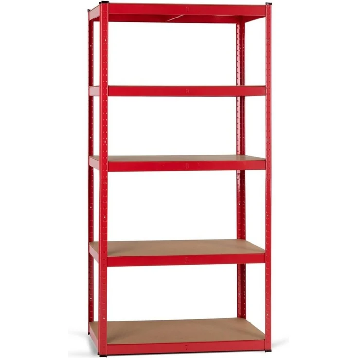 Stagecaptain Schwerlastregal Lagerregal - 5 variabel montierbare Böden - auch als Werkbank umbaubar, Tragkraft pro Boden: 175 kg, gesamt 875 kg – Bild 1