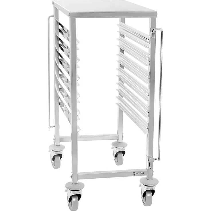 Royal Catering Rollwagen Tablettwagen 6x1/1 GN Abräumwagen Transportwagen Regalwagen, verschiedene Produktvarianten