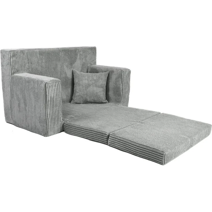 FORTISLINE Kindersofa aus Schaumstoff mit abnehmbarem Bezug Kinderzimmer – Bild 3