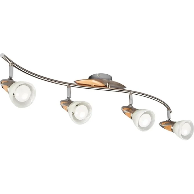 Lindby Deckenleuchten Marena, Metall, Alu IP20, 4 x 7 W LED R50 – Bild 1