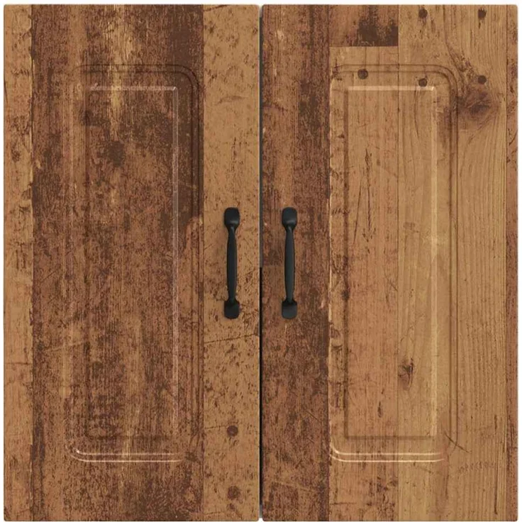 vidaXL Küchen-Hängeschrank Kalmar Altholz-Optik Holzwerkstoff 853585 – Bild 5