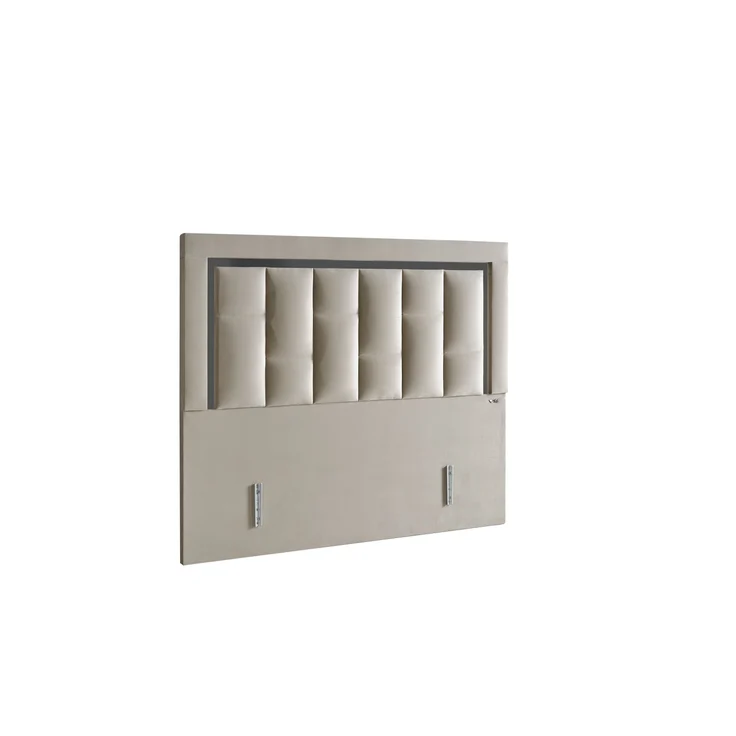 Schlafzimmer-Set "Tiva" – Bett mit Bettkasten und Matratze , Nachttisch, Bettbank-Beige – Bild 10
