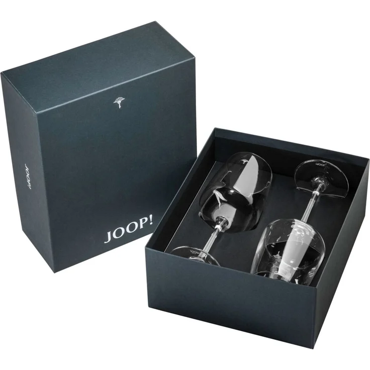 JOOP! 'DINING GLAMOUR' Weißweinglas 2er-Set, Glas klar, 8.1 x 21 cm, spülmaschinengeeignet – Bild 3