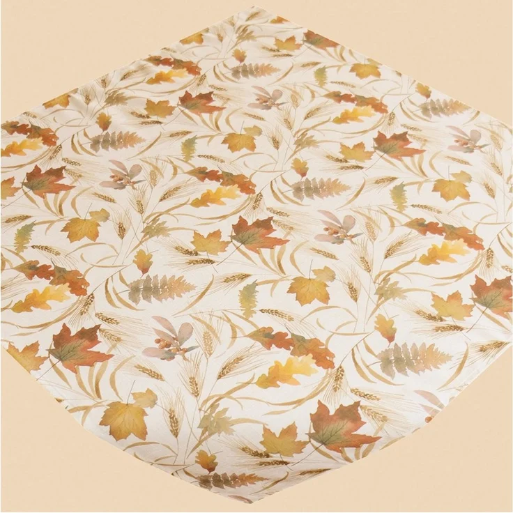 texpot Tischdecke Tischläufer Druckmotiv Herbstlaub Herbst (1-tlg) – Bild 1