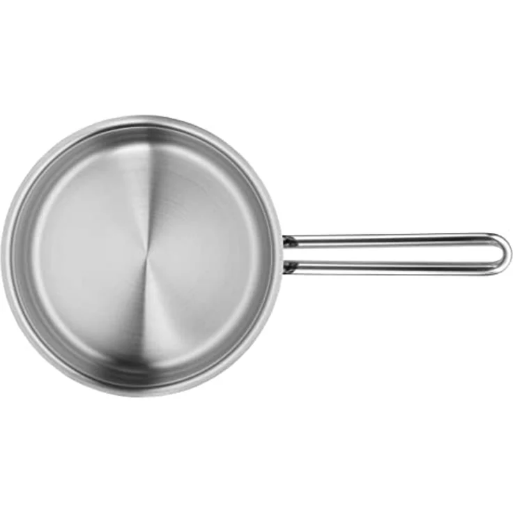 WMF Kasserolle Aparto, Cromargan Edelstahl rostfrei 18/10 (Aparto Stielkasserolle, 1-tlg, 16 cm), tropffreies Ausgießen, TransTherm-Allherdboden, hochglanzpoliert – Bild 4