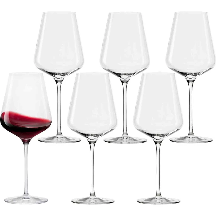 Stölzle Lausitz QUATROPHIL Bordeauxglas 645 ml 6er Set – Bild 1