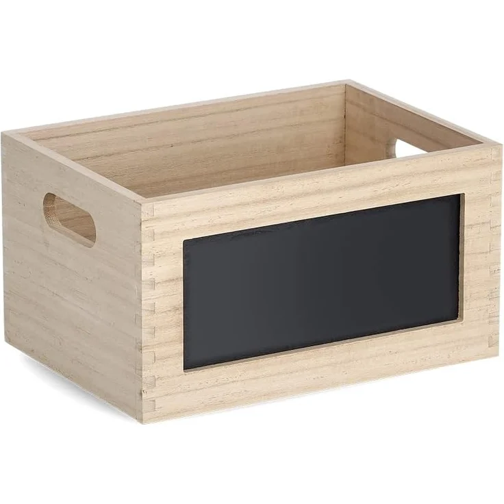 ZELLER Present Holz Allzweckkiste mit Tafel – Bild 1