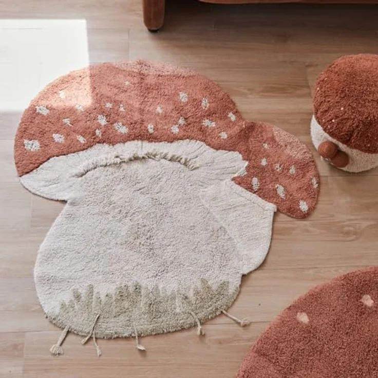 Lorena Canals Boletus Teppich Beige – Bild 3