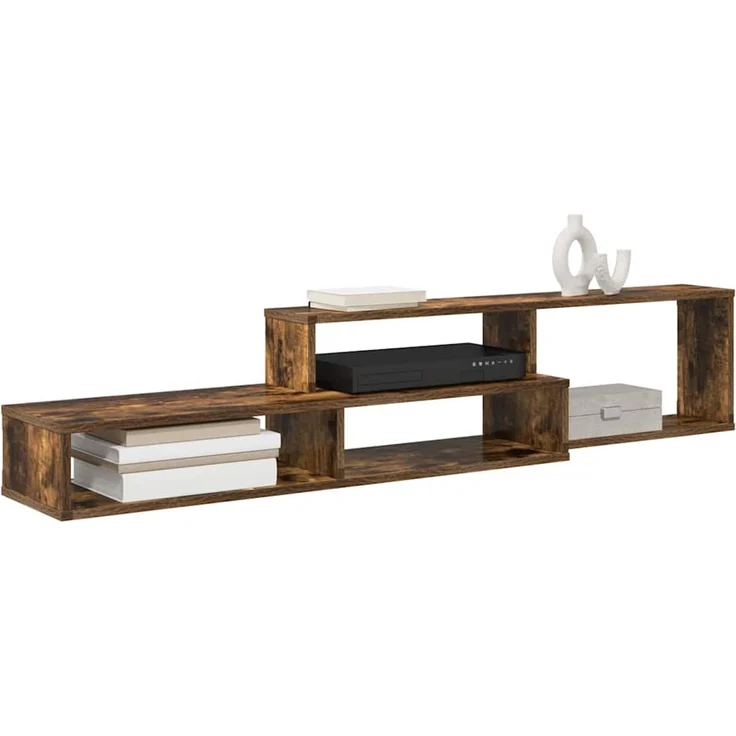 Wand-TV Stand, TV-Regal 150x25x28,5cm Holzwerkstoff – Bild 3