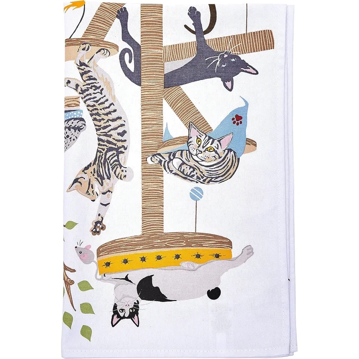 Ulster Weavers Geschirrtuch Moggie Mahem, (Set, 1-tlg, 1-teilig), 100% Baumwolle 48x74 cm Küchentuch – Bild 2