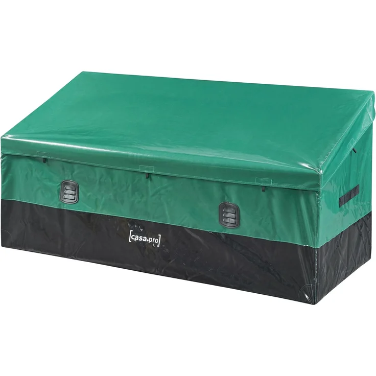 Aufbewahrungsbox Alanno 155x64x75cm Grün/Schwarz [casa. pro] – Bild 3