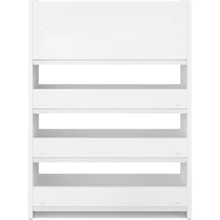 KOMTO Schuhregal Elexis 4 Schmal - Schuhablage Flur mit 4 Ebenen Offener Schuhschrank, Schuhschrank Schuh Organizer Platzsparend, 60 x 25 x 80 cm – Bild 6
