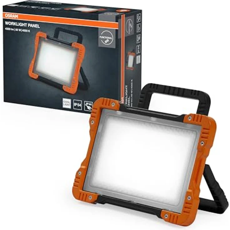 OSRAM WORKLIGHT PANEL LED-Arbeitsstrahler - IP20 - 50W - 230V - 4000 K - 4500 lm – Bild 6