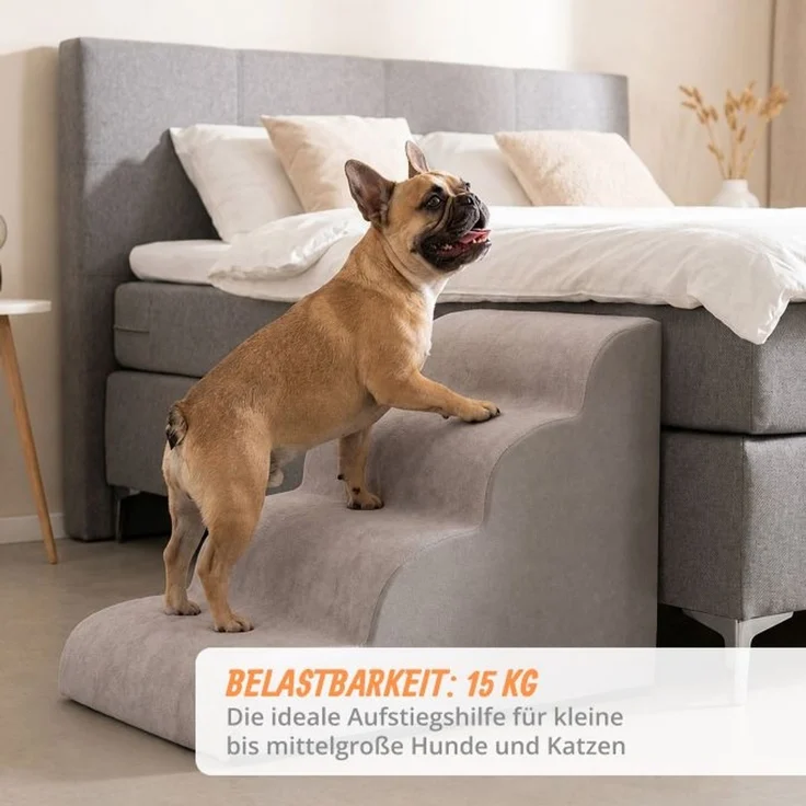 Relaxdays Hundetreppe für Bett & Sofa – Bild 2