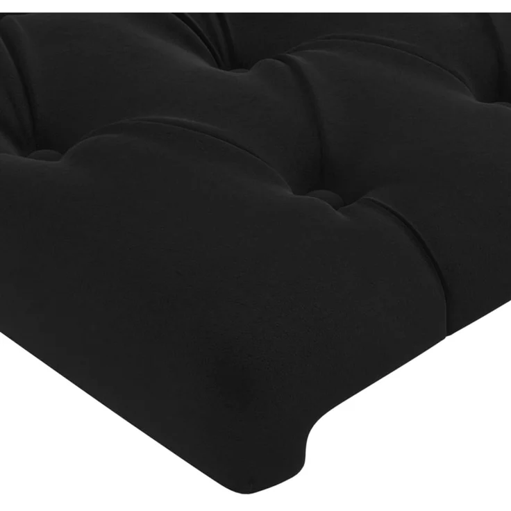vidaXL Kopfteile 2 Stk. Schwarz 80 x 7 x 78/88 cm Samt 346364 – Bild 4