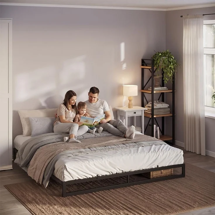 Bettgestell Lenora Schwarz 180x200 Vitalispa – Bild 8