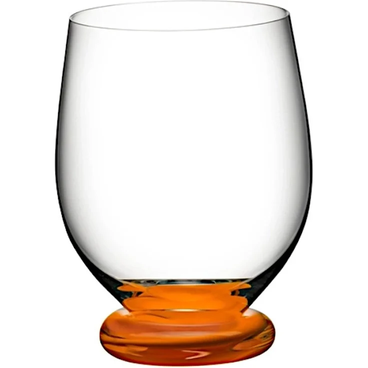RIEDEL 4900/02DO FATTO A MANO Tumbler Piccolo - DUNKELORANGE, handgefertigt – Bild 1