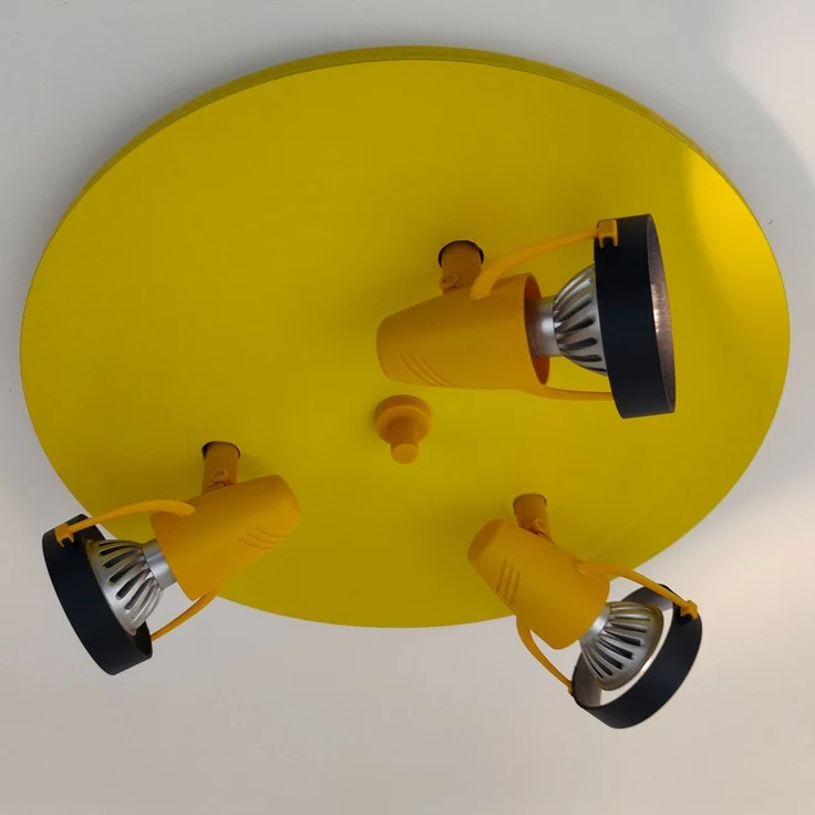 niermann Deckenstrahler Strahler, ohne Leuchtmittel, 3 verstellbare Spots – Bild 3