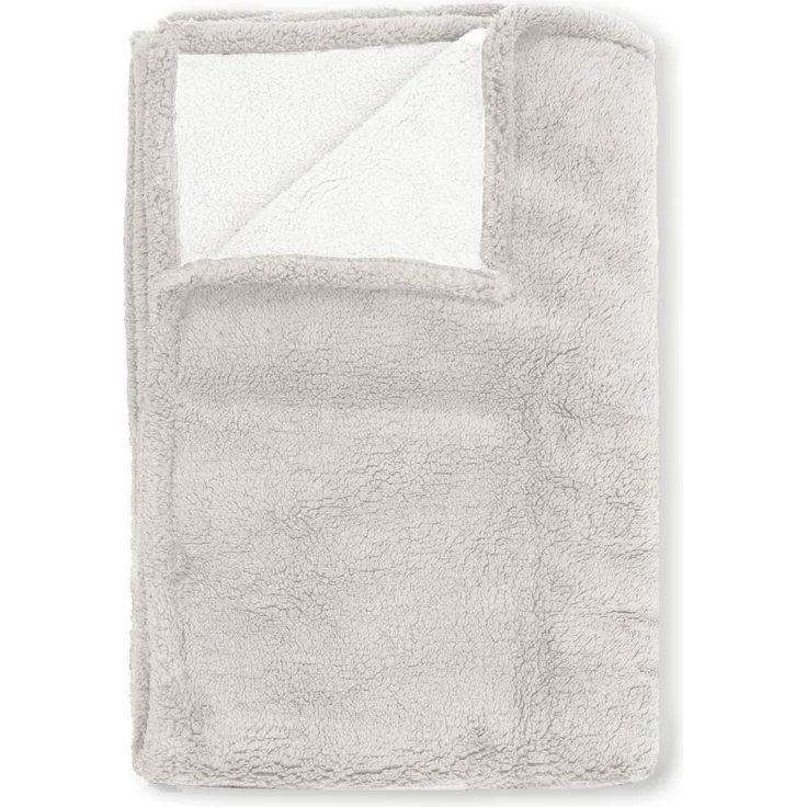biberna Sherpa Wohndecke 0229209 SHERPA, offwhite, 1x 150x200 cm – Bild 2