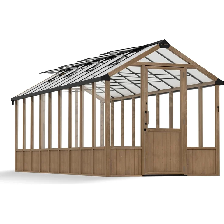 Palram - Canopia Natura 812 | Holz Gewächshaus |